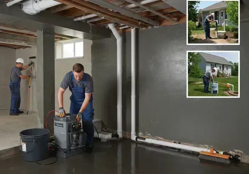 Basement Waterproofing and Flood Prevention process in McLeansboro, IL